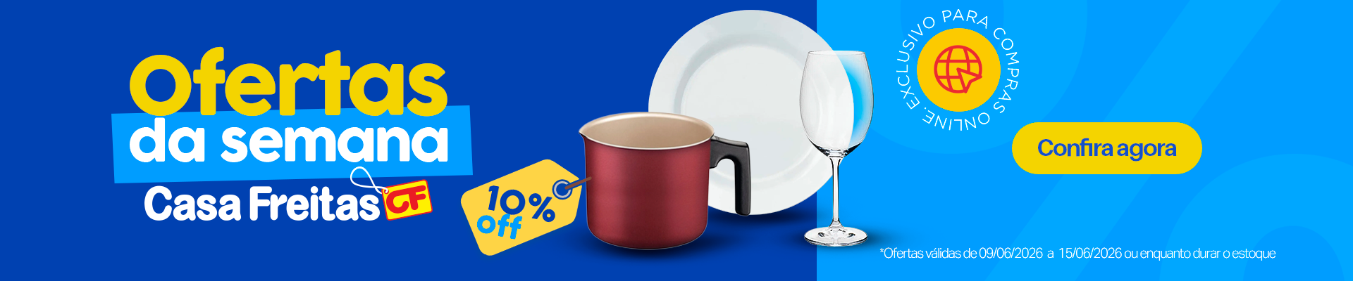 Ofertas da Semana com 10% OFF